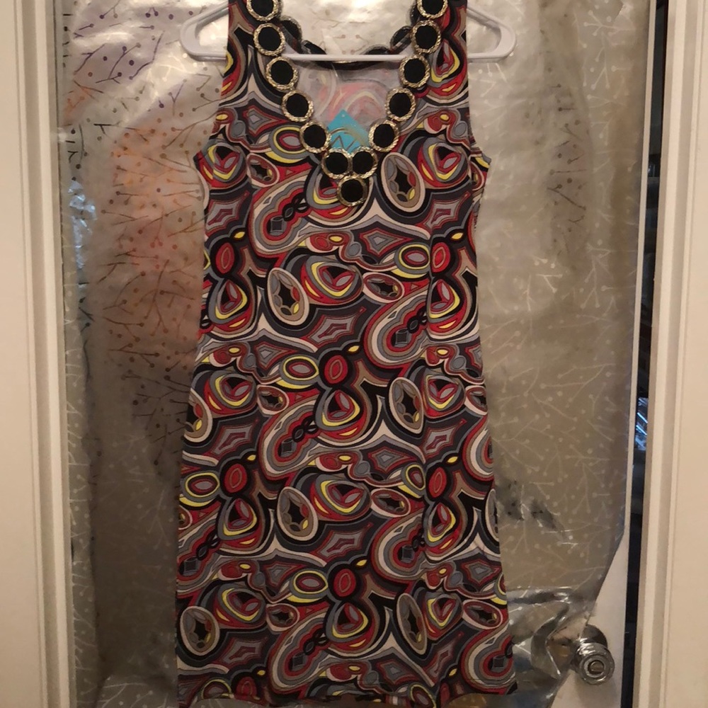 Reversible colorful Kate dress.